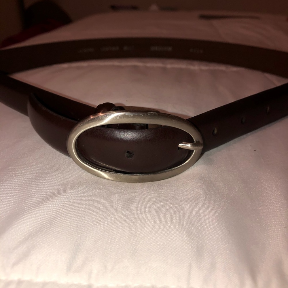 Genuine leather belt